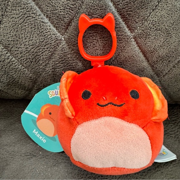 Squishmallow Clip Lizard Maxie 4" - Picture 2 of 5